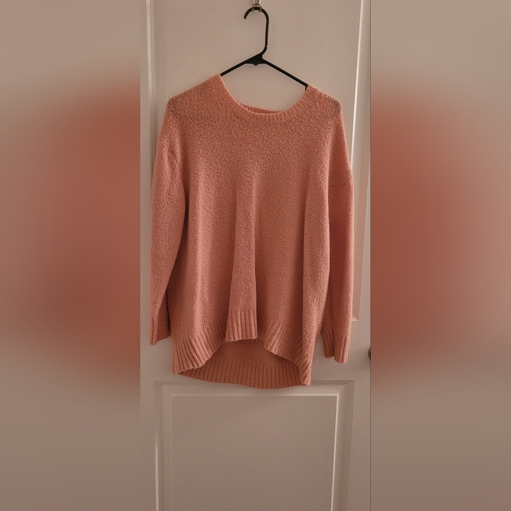 Oversize Soft Pink Sweater